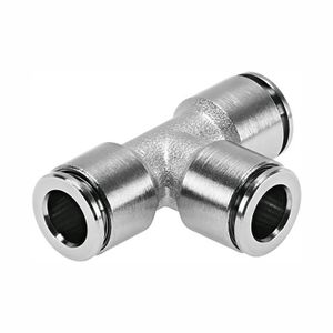 GAV Pu Nickel Plated T- Connector 6mm
